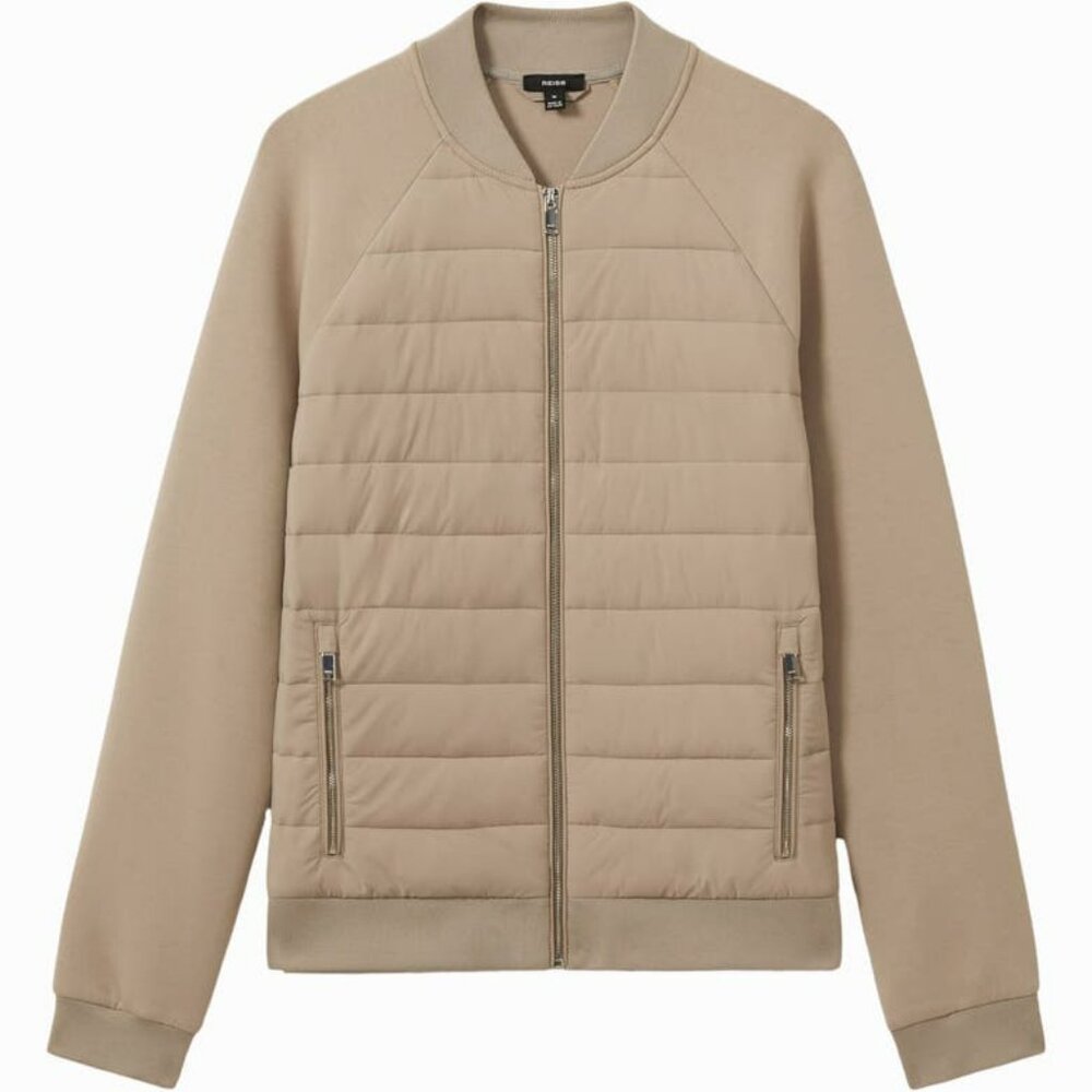 Reiss Rochdale Quilted Front Jacket Medium